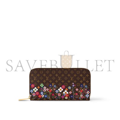 LOUIS VUITTON MURAKAMI LV × TM ZIPPY WALLET M14162 (19.5*10.5*2.5cm) 